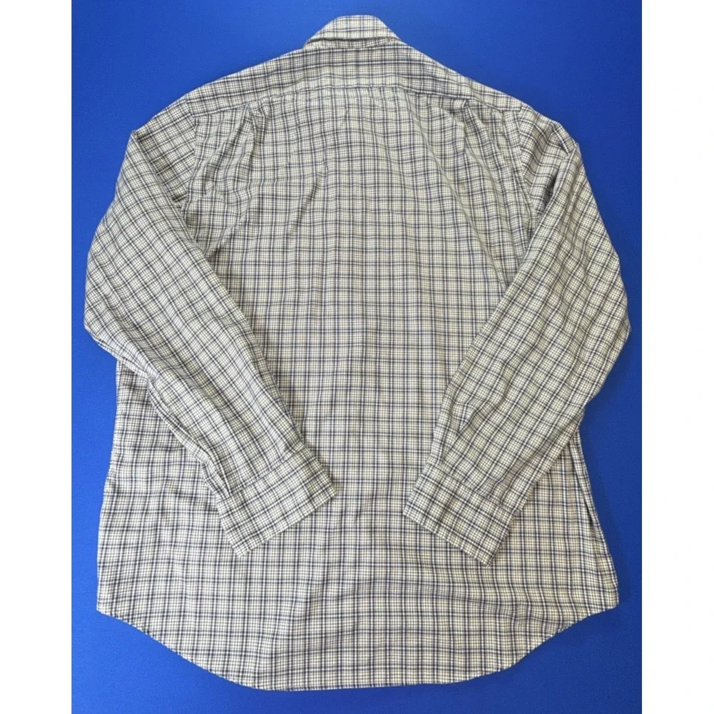 Polo Ralph Lauren Men Classic Plaid Button Down Performance Shirt Large